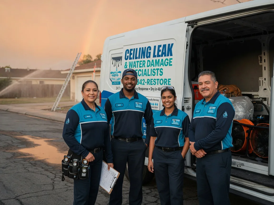 Ceiling Leak Cleanup company in Costilla, NM